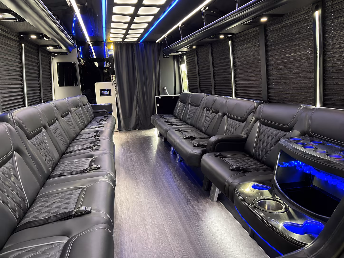 richardson anniversary party bus rental