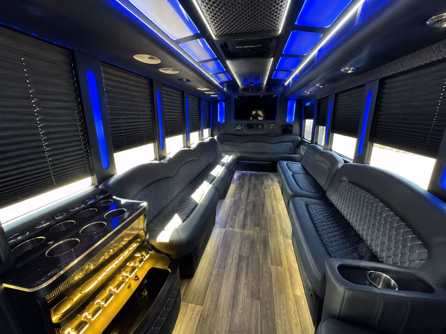 richardson concert party bus rental