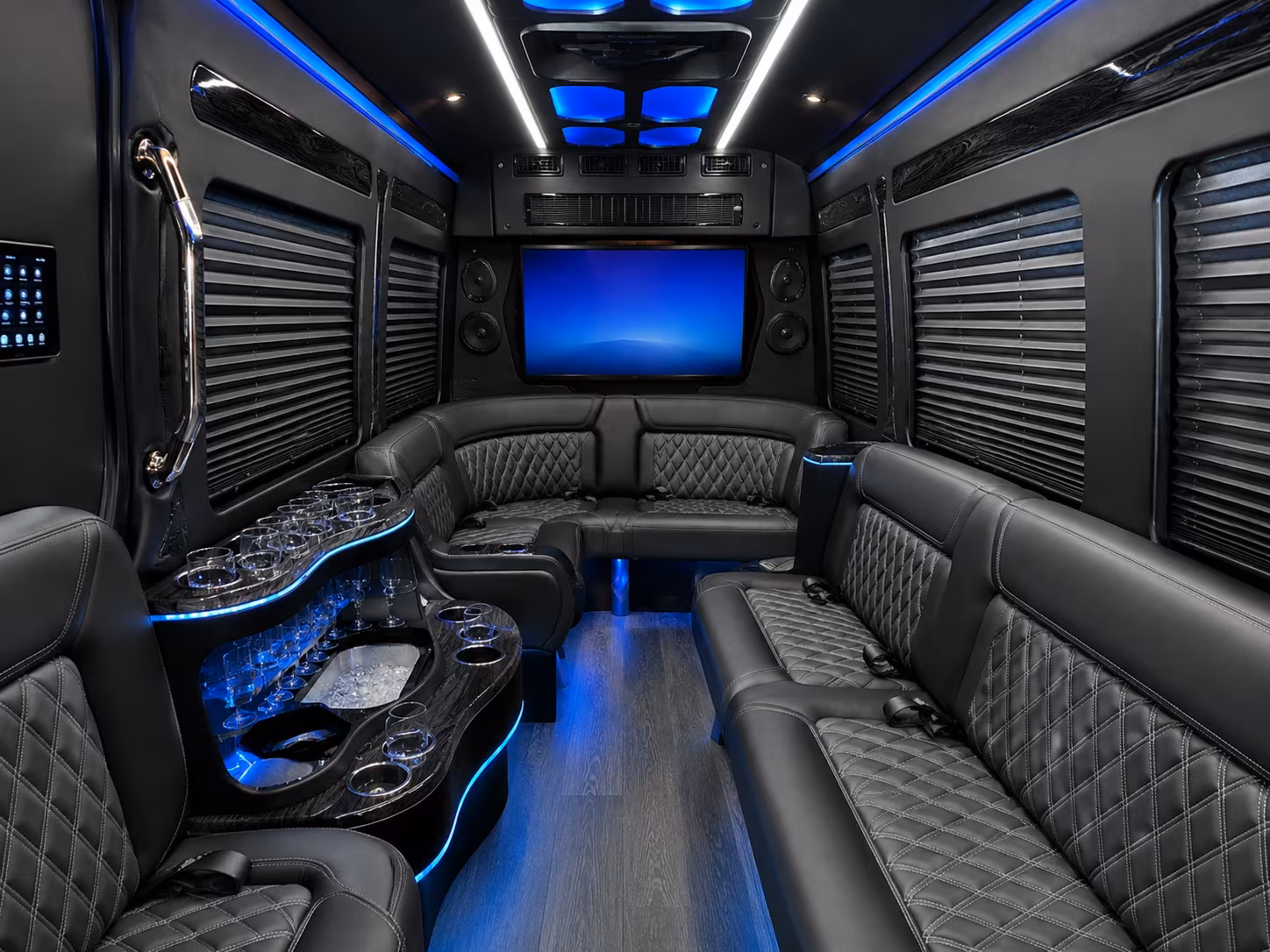 richardson corporate event transportation onboard seating